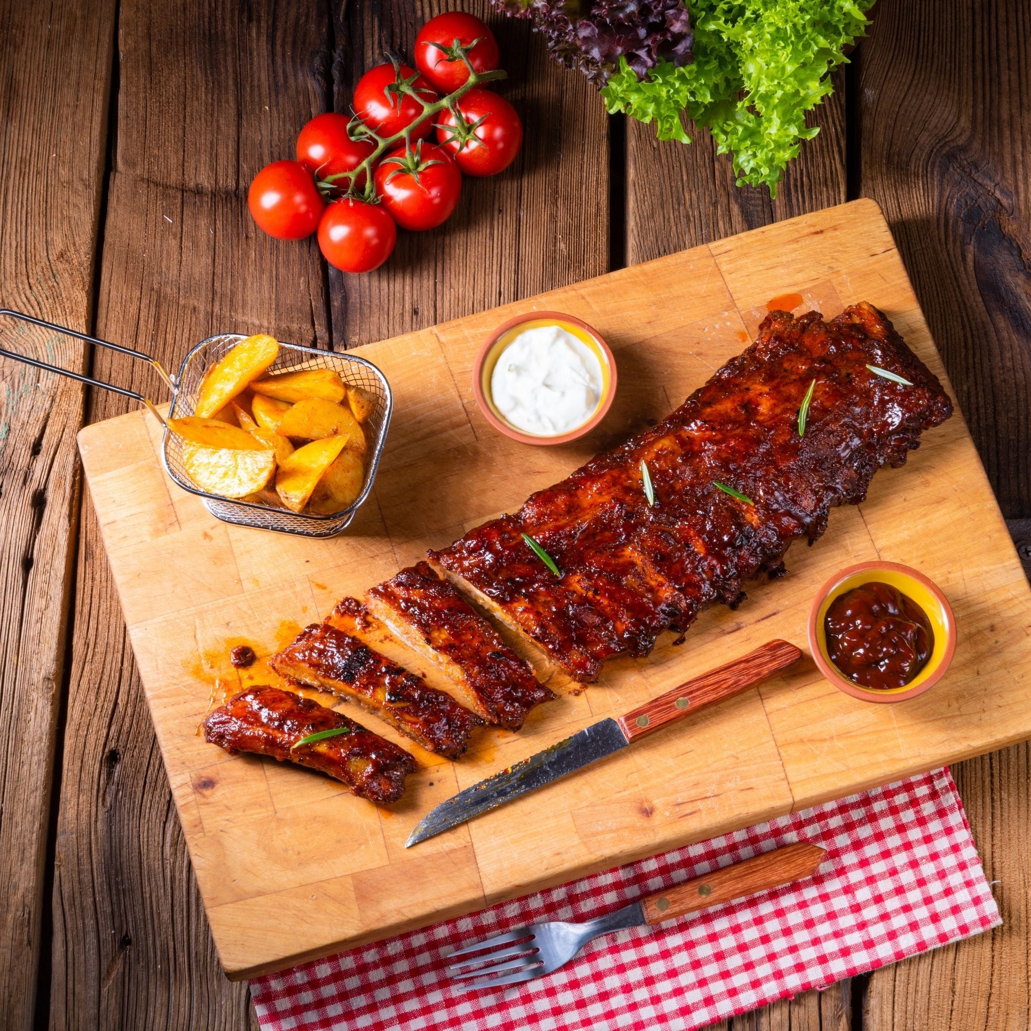 American Style Pork Ribs (400g) | Free-range, Locally-sourced